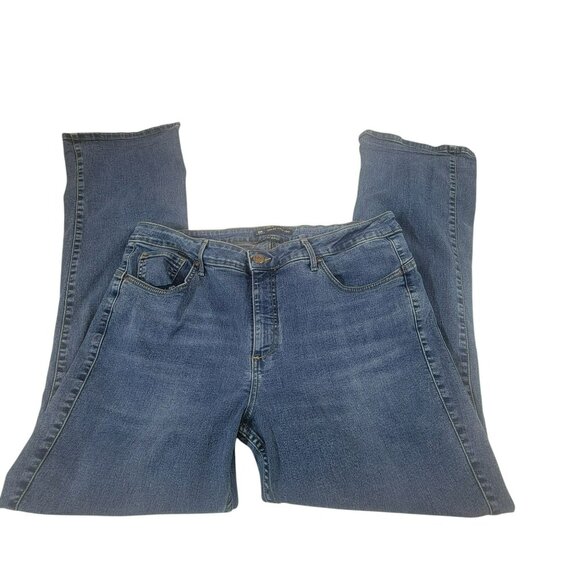 Lee Rider Shape Illusions Jeans, Women 18/20, Blue, Midrise, Slim Fit/Boot, EUC - Picture 1 of 12